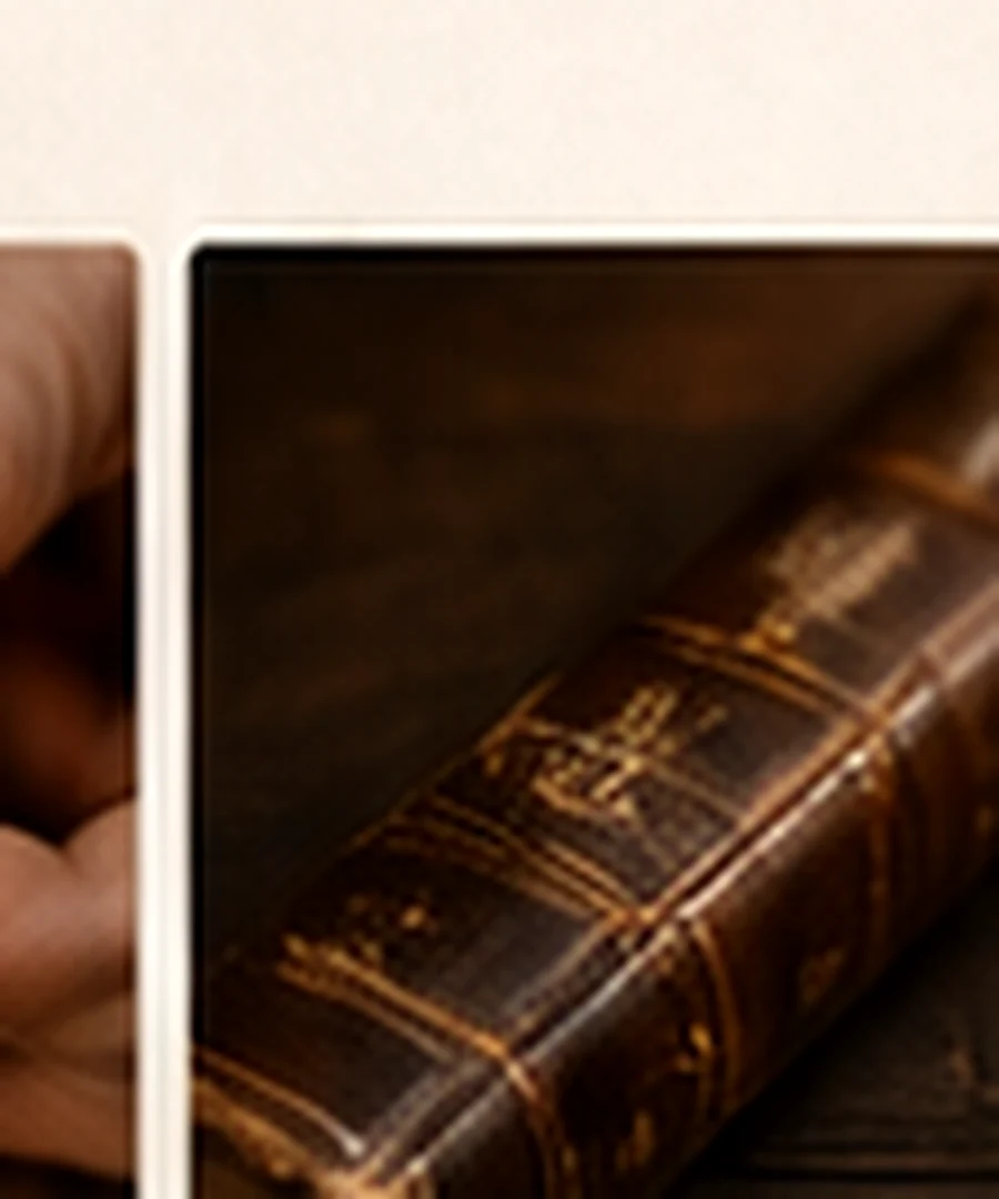 Restauration artisanale du dos d’un livre